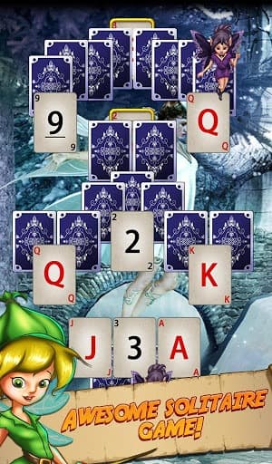 Solitaire Quest: Elven Wonderland Story screenshot 2