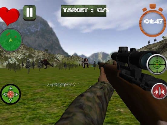 Jurassic Island Angry Dinosaurs Shooting screenshot 4