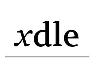 𝑥dle