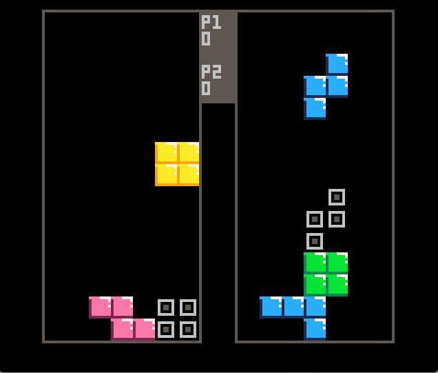 Pico8 - Tetris screenshot 3