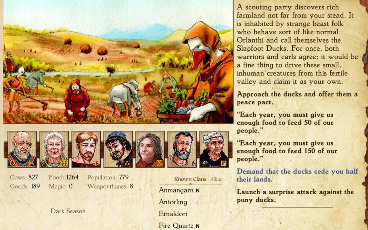 King of Dragon Pass screenshot 3