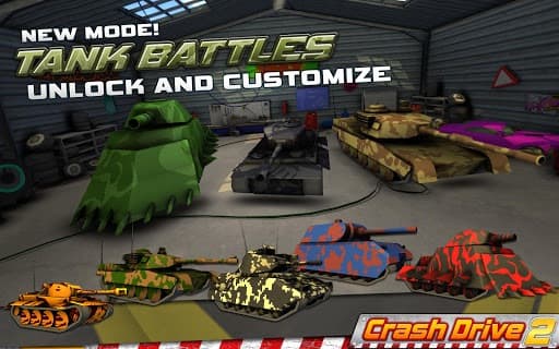 Crash Drive 2: 3D racing cars screenshot 5