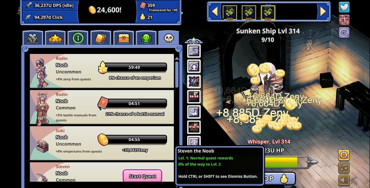 Ragnarok Clicker screenshot 5