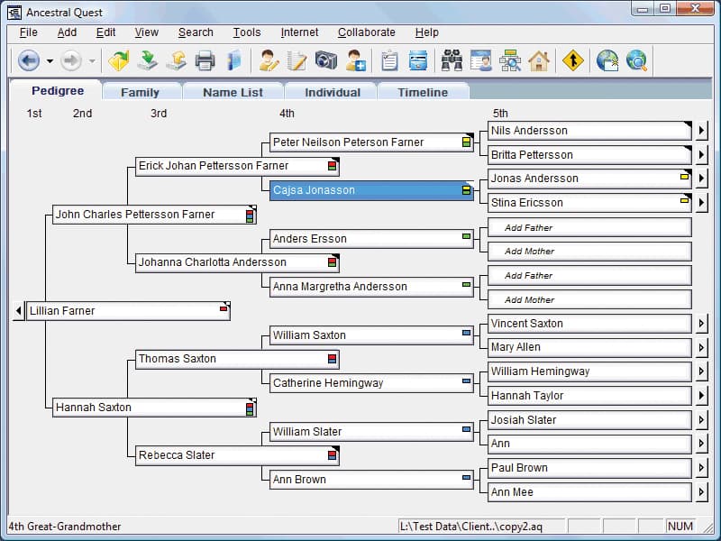 Family Tree Heritage Platinum 9 screenshot 6