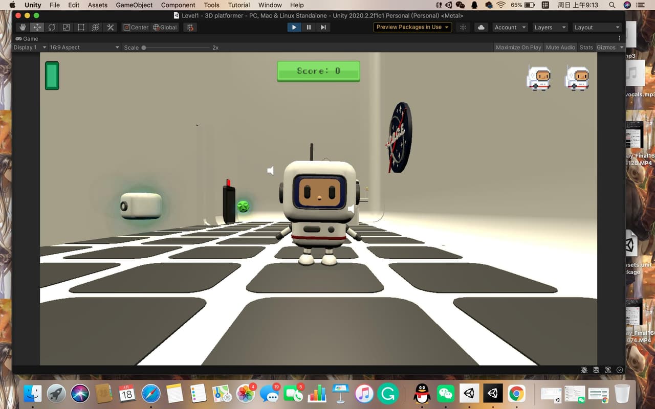 3D Platformer (sunxirui) screenshot 2