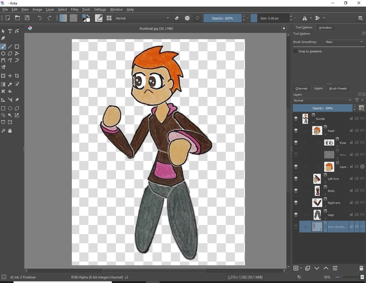 Sundie 2D Paper Puppet