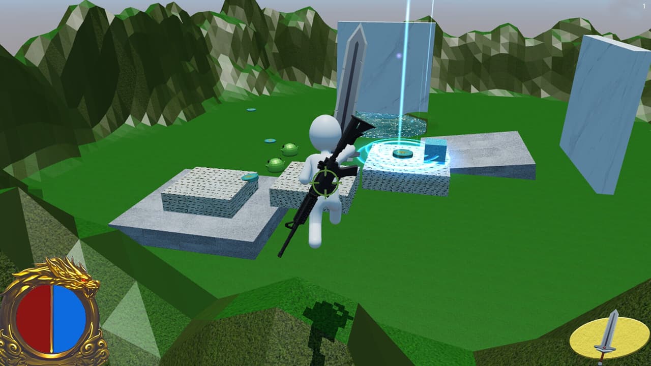 Third-Person Shooter and Platform Jumping and Level-based Adventure screenshot 2