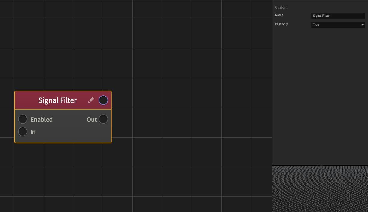 Signal Filter ON / OFF