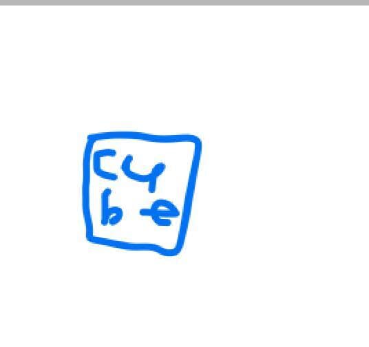 blue cube pew pew