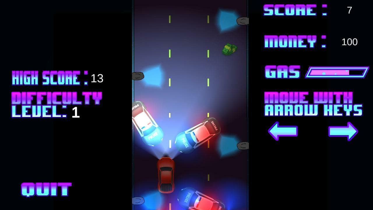 Neon Pursuit screenshot 3