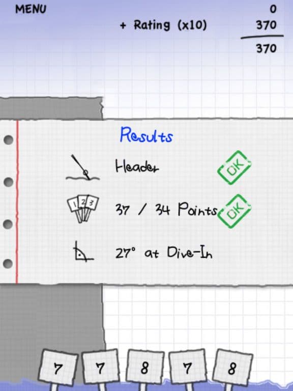 Stickman Cliff Diving screenshot 5