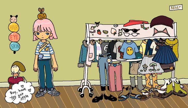Minipetes Dress-Me-Up-Game