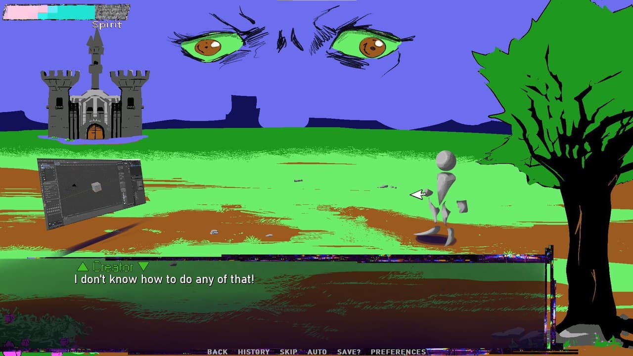 Ghost Economy (VNRPG demo) screenshot 3