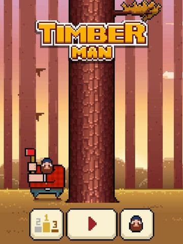 Timberman Golden Edition screenshot 2