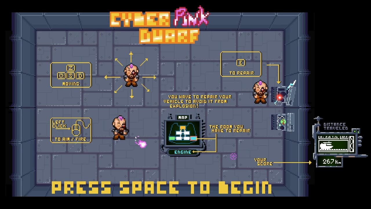 Cyber Pink Dwarf screenshot 2