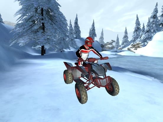ATV Quad Bike Parking PRO - Full Snow Version screenshot 4
