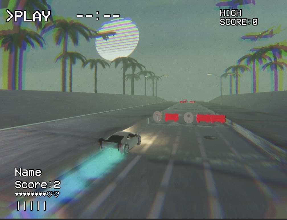 Synth Speeder Demo 2 screenshot 3