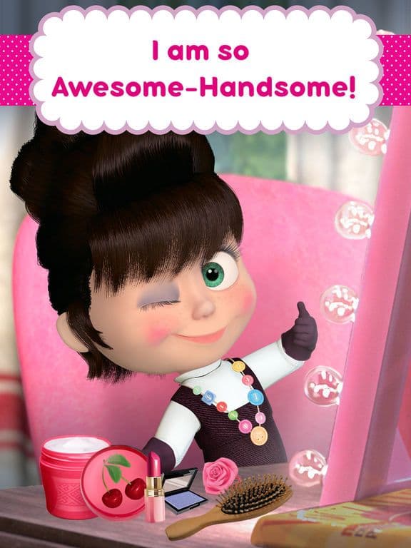 Masha and the Bear: Hair Salon