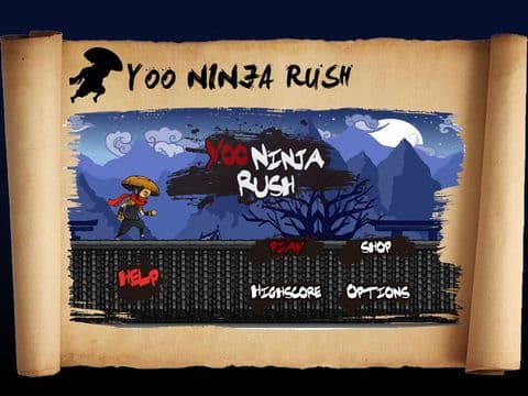 Yoo Ninja Rush - Jumping screenshot 2