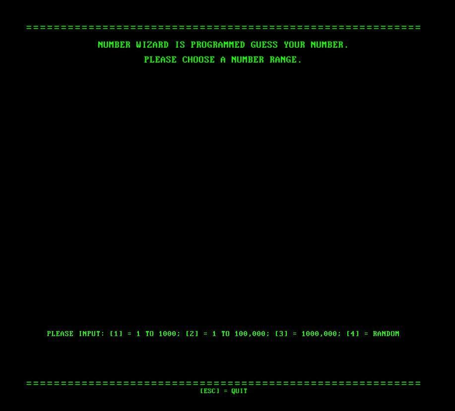 Number Wizard: Retro Edition