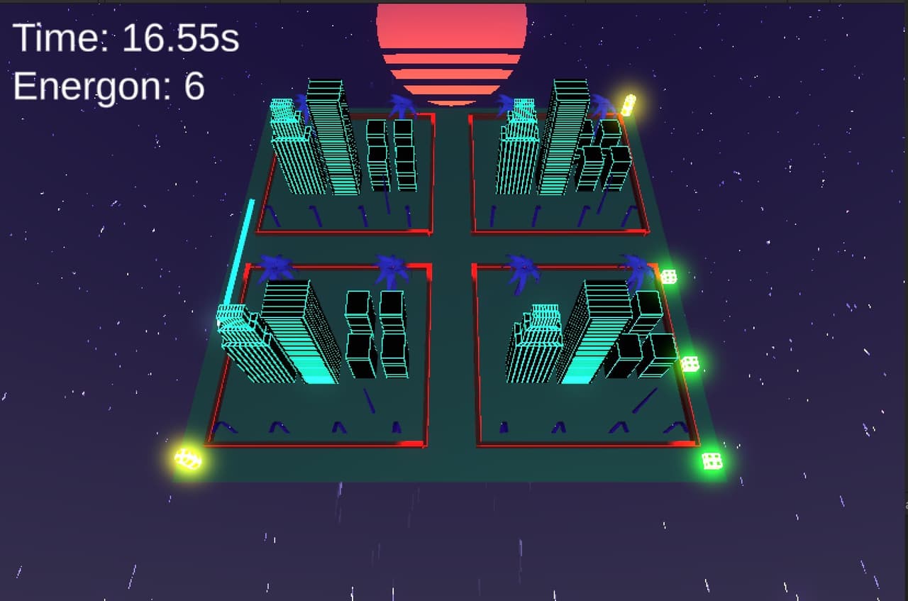 Neon Night Lights 2000 screenshot 2