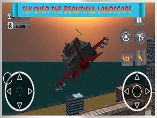 Flying Tank Flight Simulator screenshot 2