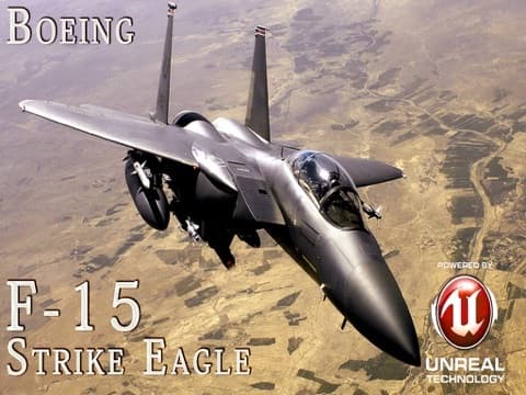 Boeing F-15 Strike Eagle - Combat Flight Simulator of Infinite Airplane Hunter screenshot 2