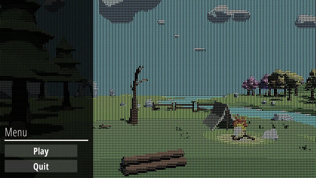 ASCII Shader screenshot 2