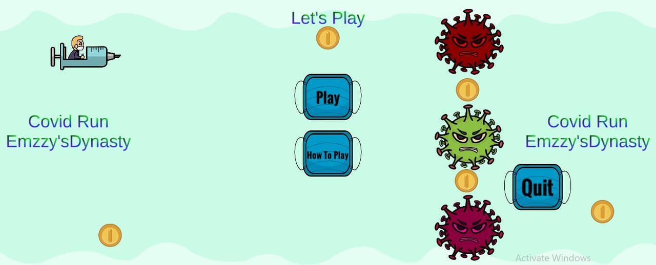 Covid Run (EmzzysDynasty) (EmzzysDynasty) screenshot 2