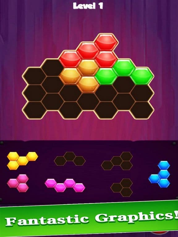 1010 Hexagon Puzzle: Relax Gam screenshot 2