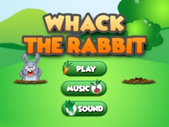 Whack The Rabbit Game screenshot 2