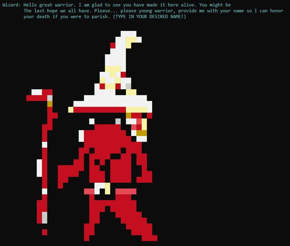 Dragon Warrior Text base Game screenshot 2