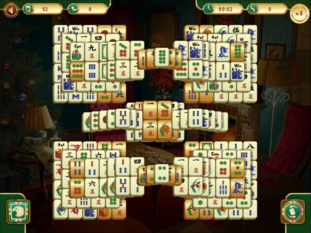 Christmas Mahjong screenshot 6