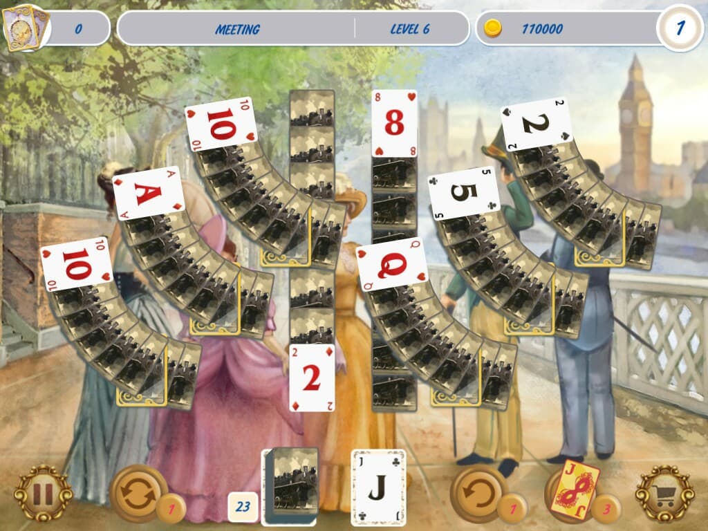Solitaire Victorian Picnic 2 screenshot 5