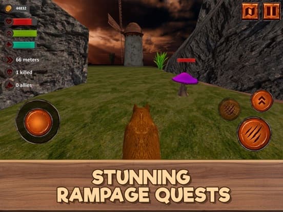 Hunter Wolf - Magic Animal Sim screenshot 3