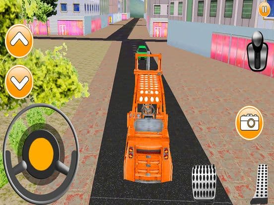 City Car Lifter Parking Game screenshot 4