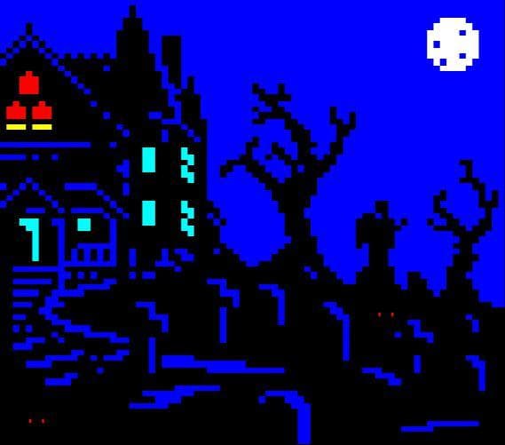 Spooky Adventure (Adventuron) screenshot 2