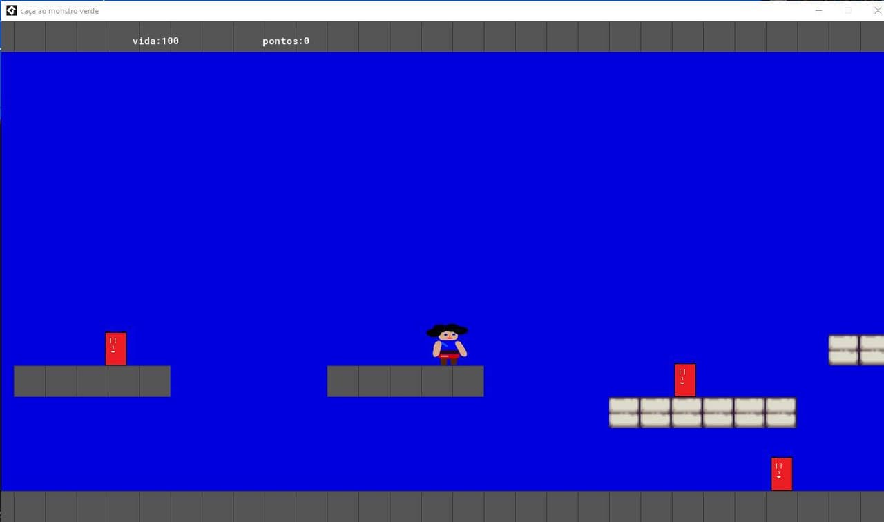 caça ao monstro verde screenshot 3