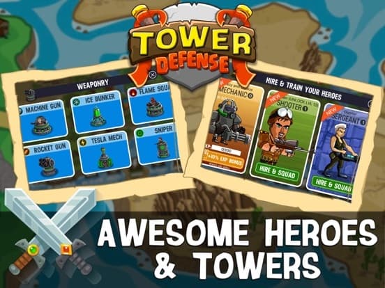 Warfare Tower Defence Pro! screenshot 3