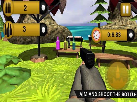 Bottle Target Shooting screenshot 2