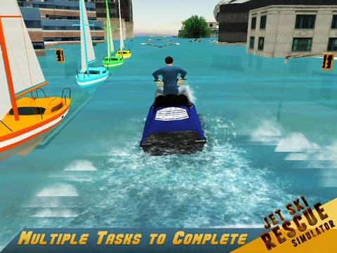 Jet Ski Rescue Simulator screenshot 4