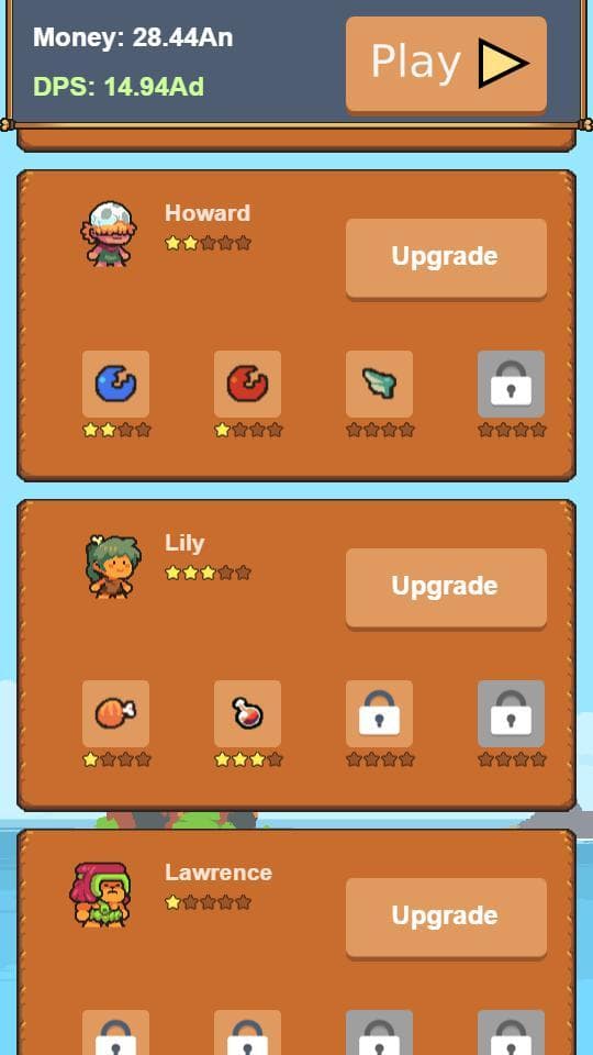 2048 IDLE Heroes screenshot 3