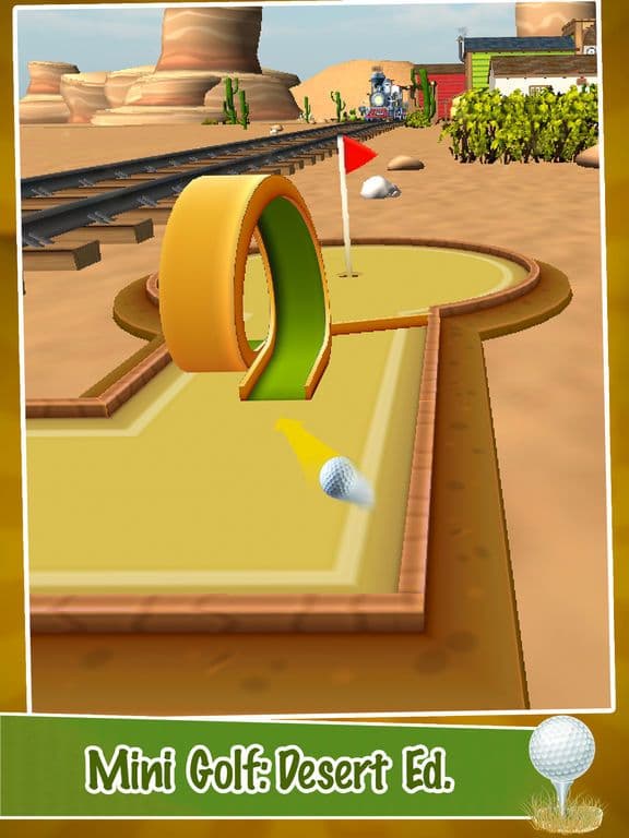 Mini Golf: Desert Edition 2016 - Play golf holes in classic sand environment by BULKY SPORTS screenshot 2