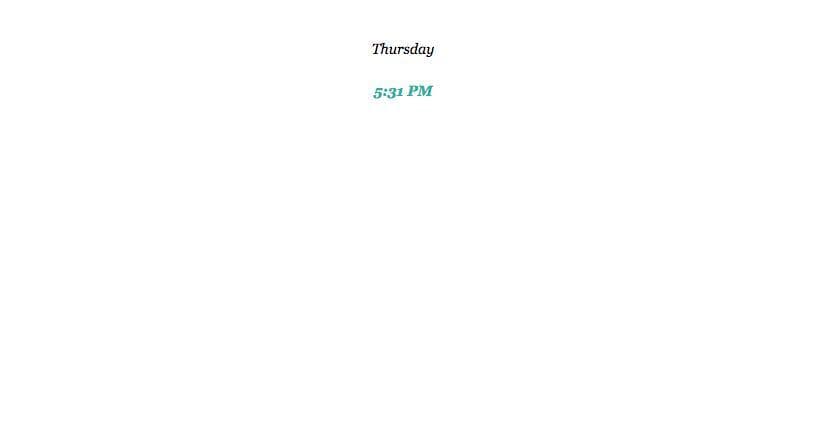Thursday
