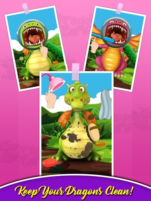 Dragon Pet Care & Dress up - Dragon Egg Hatching screenshot 4