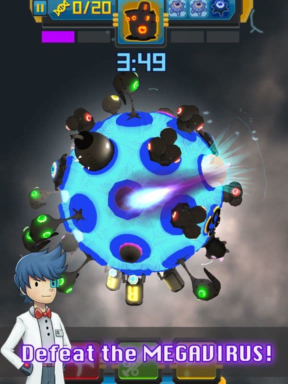 Cell Surgeon - A Unique 3D Match 4 Strategy Game!