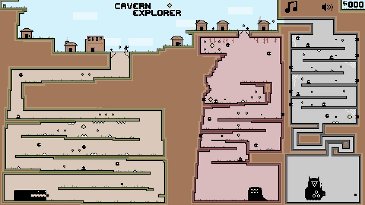 Cavern Explorer: A One Screen Adventure