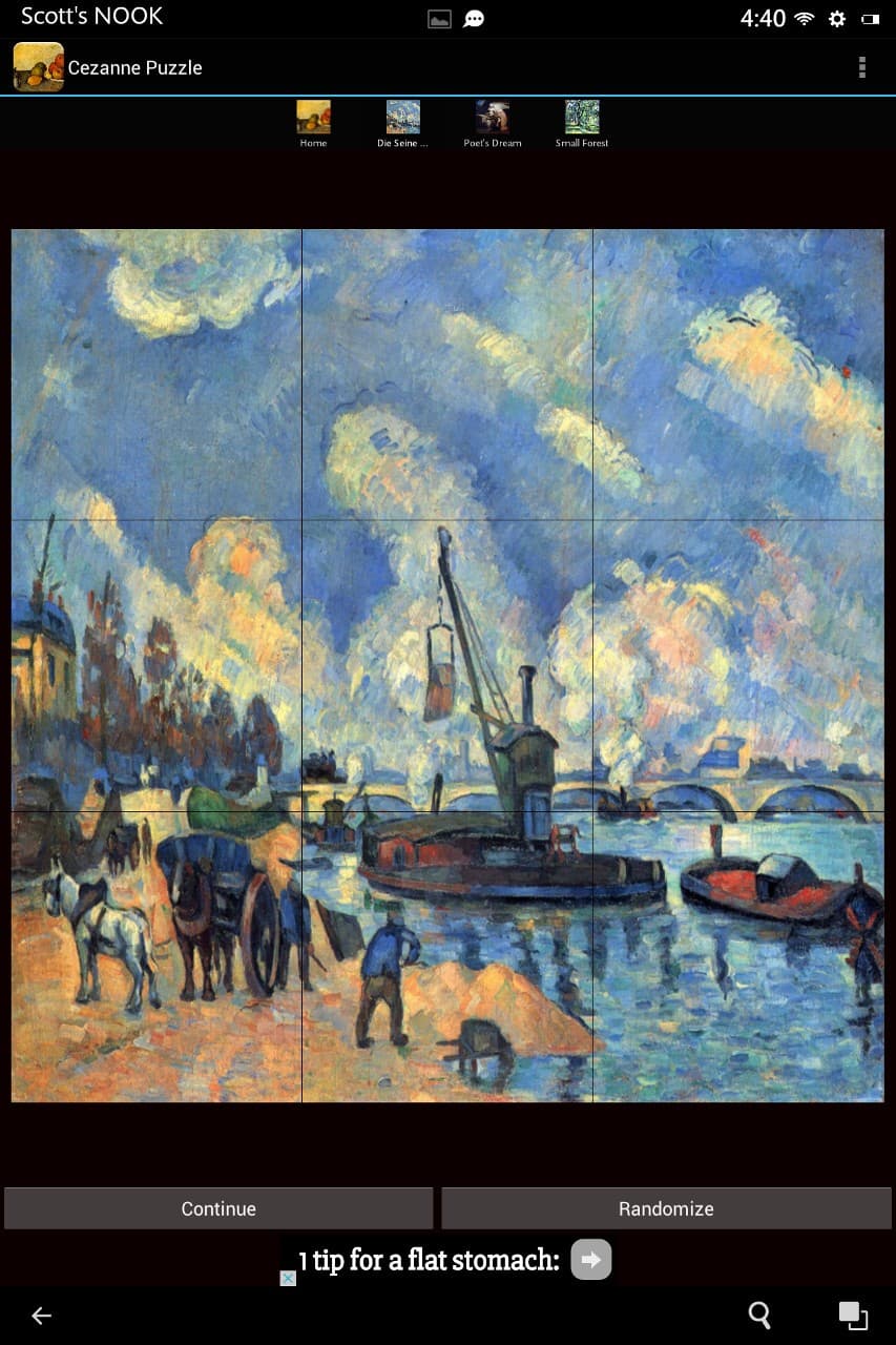 Puzzle Brain Break - Cezanne screenshot 6