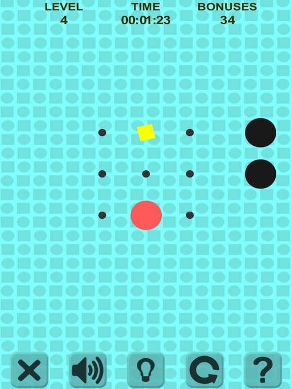 Simple Swipe. Red Ball screenshot 5