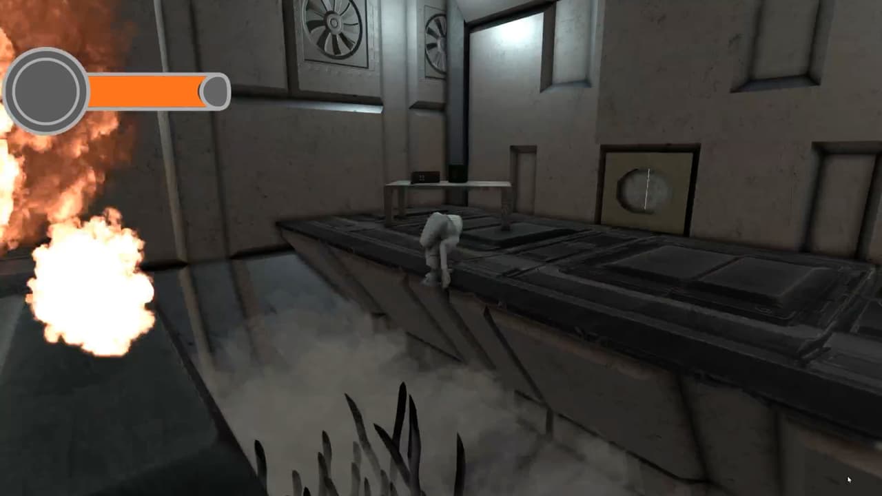 Otto in the Lost Planet Prototype screenshot 5